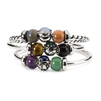 Charm Trollbeads Beads in Argento Pietre dure TAGBE-00279 - TAGBE-00279